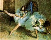 Edgar Degas Before the Ballet oil painting artist